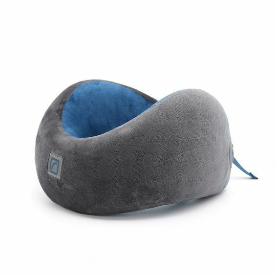 Putni jastuk TRAVEL BLUE Infinity 209 anatomski (plava/crvena boja)-3