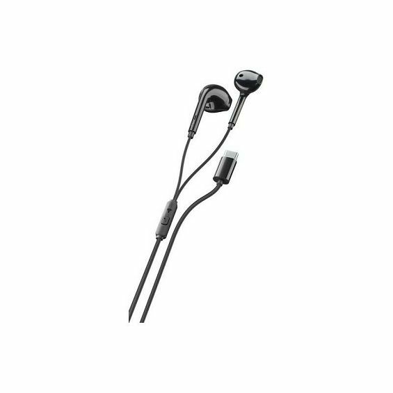 Slušalice PLOOS Capsule (In-Ear, USB-C, mikrofon, crne)
