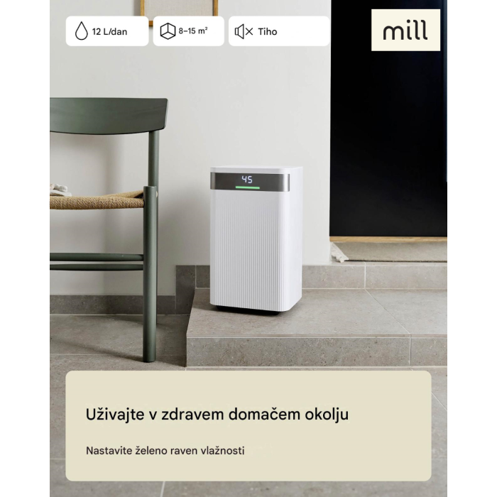 Odvlaživač zraka MILL MDH12 (12L/dan)-4
