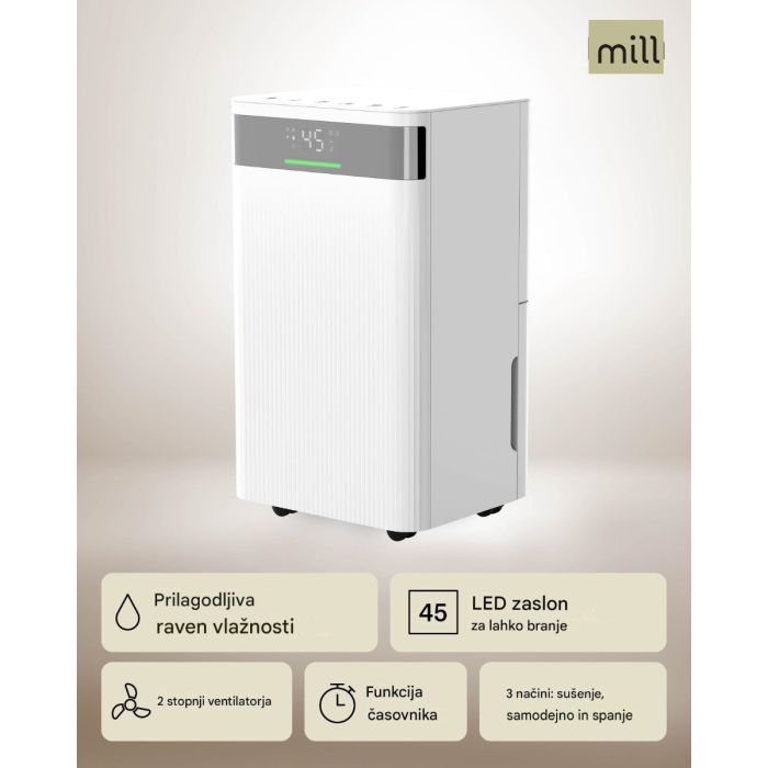 Odvlaživač zraka MILL MDH20 (20L/24h)-3