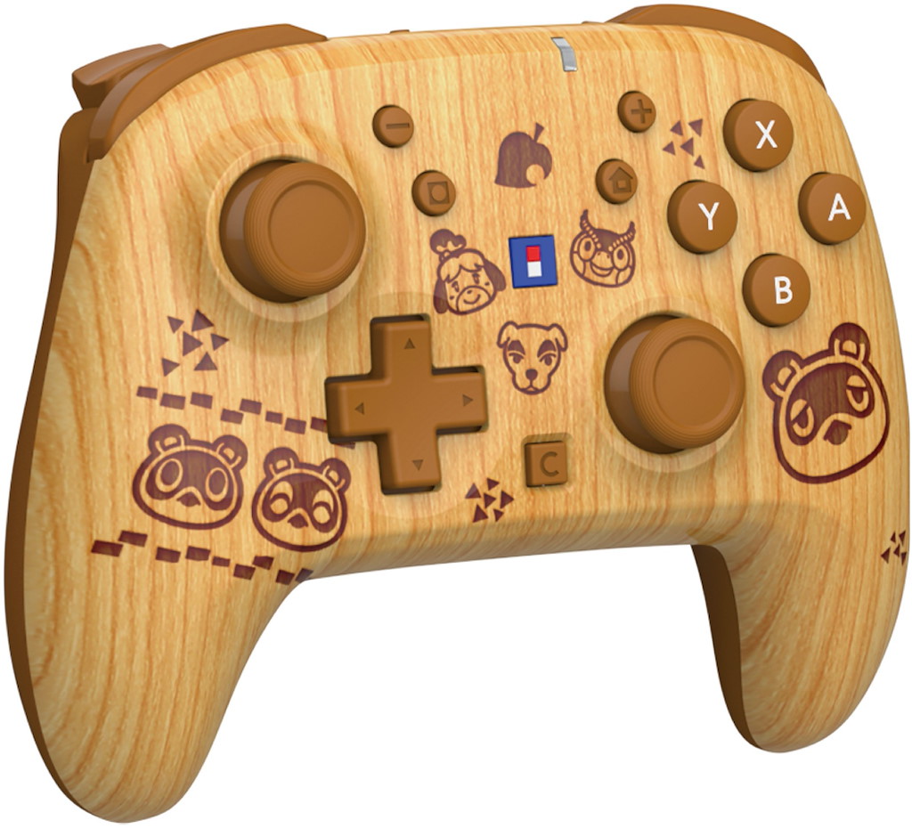 Gamepad HORI Wireless HORIPAD Turbo Wood Brown, za Nintendo Switch 2, bežični, smeđa boja-1