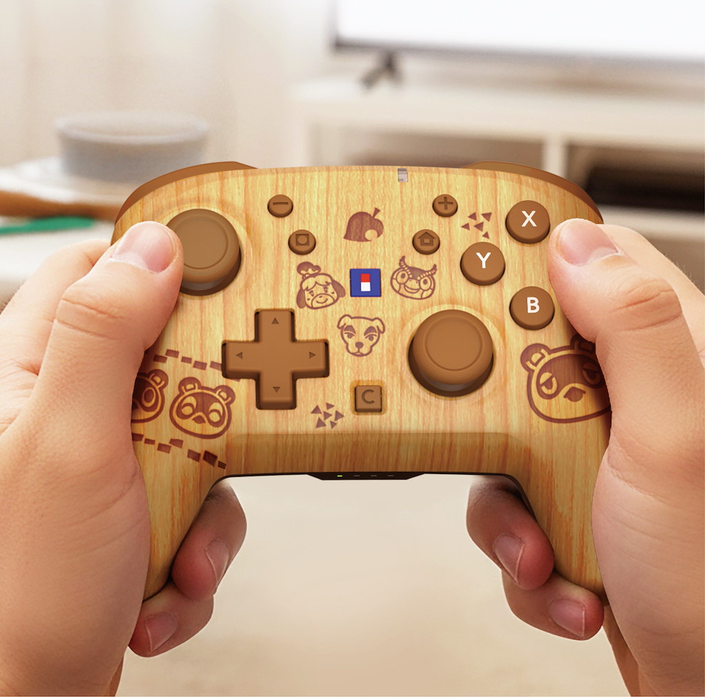 Gamepad HORI Wireless HORIPAD Turbo Wood Brown, za Nintendo Switch 2, bežični, smeđa boja-6