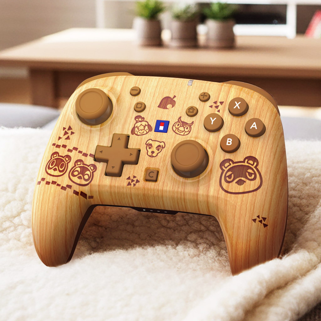 Gamepad HORI Wireless HORIPAD Turbo Wood Brown, za Nintendo Switch 2, bežični, smeđa boja-4