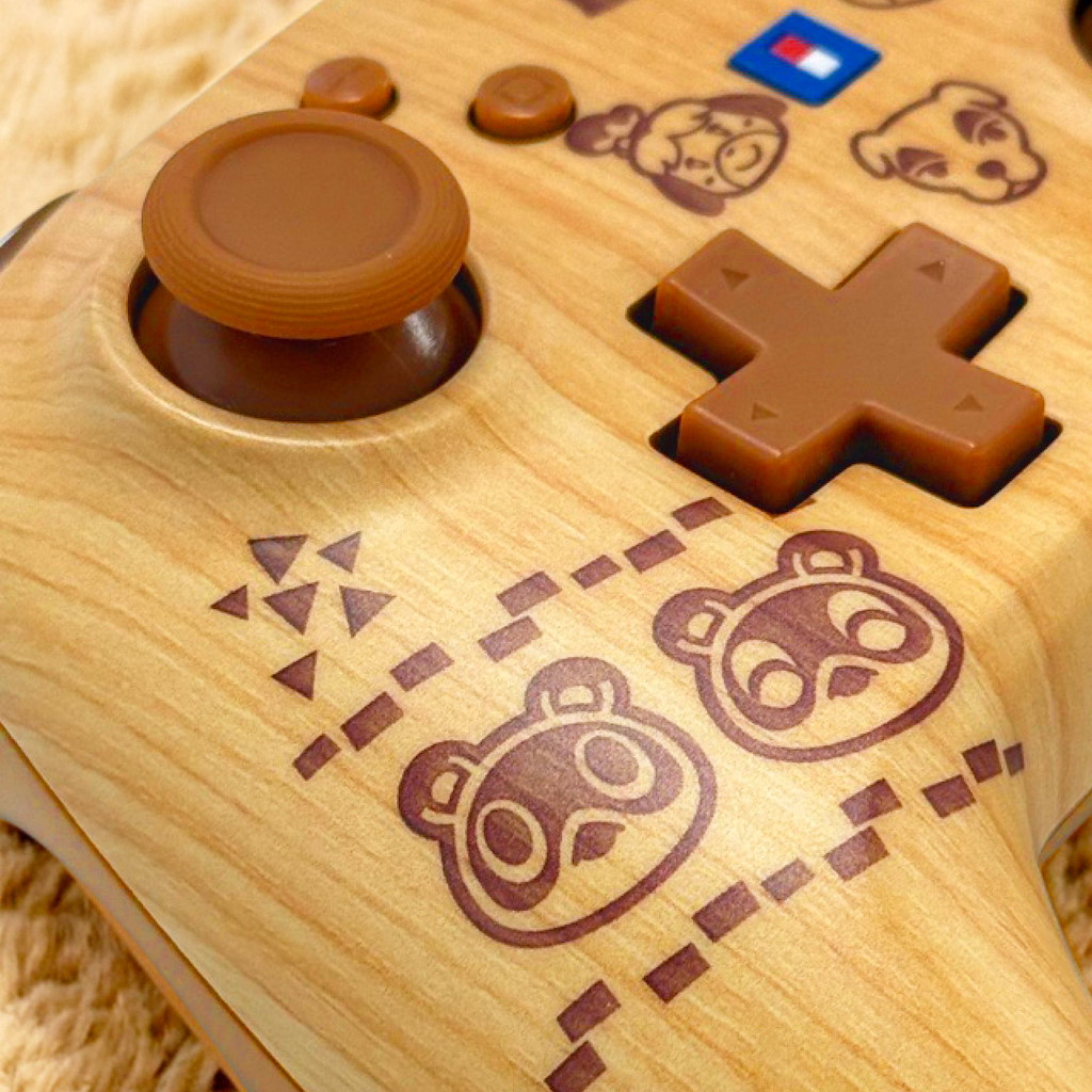 Gamepad HORI Wireless HORIPAD Turbo Wood Brown, za Nintendo Switch 2, bežični, smeđa boja-3