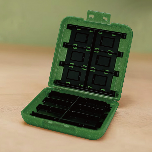 Kutija za igre HORI Card Case 24 Pixel Green, za Nintendo Switch 2, zelena boja-2