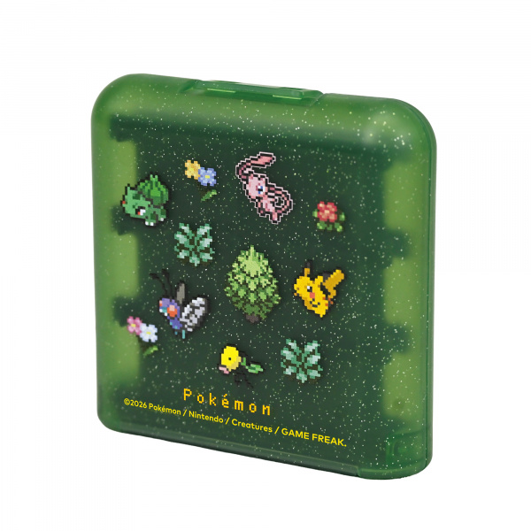 Kutija za igre HORI Card Case 24 Pixel Green, za Nintendo Switch 2, zelena boja-3