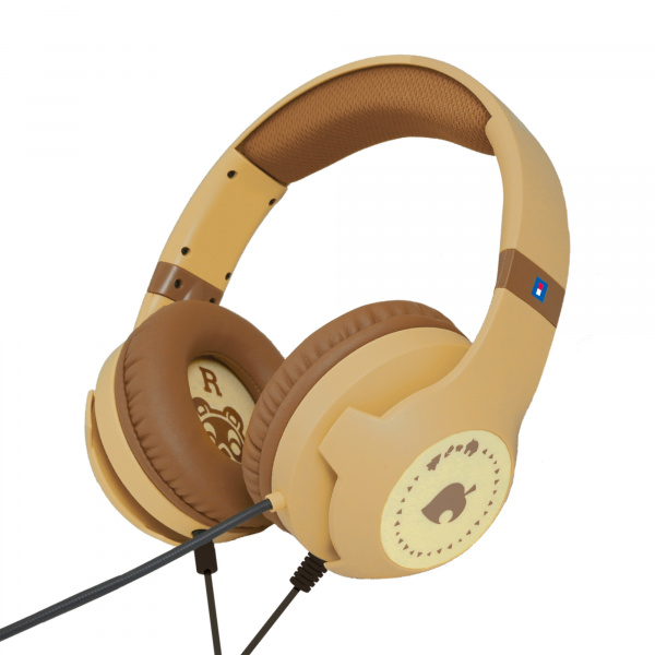 Slušalice HORI Gaming Headset Wood Brown, za Nintendo Switch 2, smeđa boja-1