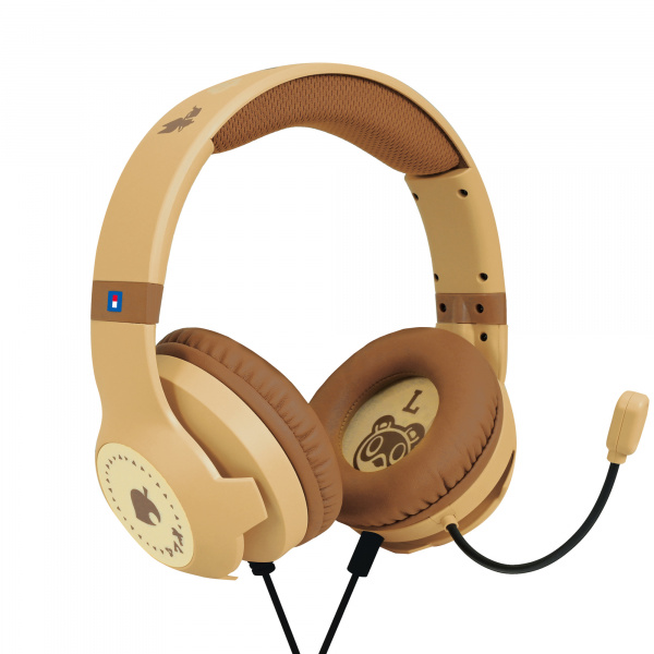 Slušalice HORI Gaming Headset Wood Brown, za Nintendo Switch 2, smeđa boja