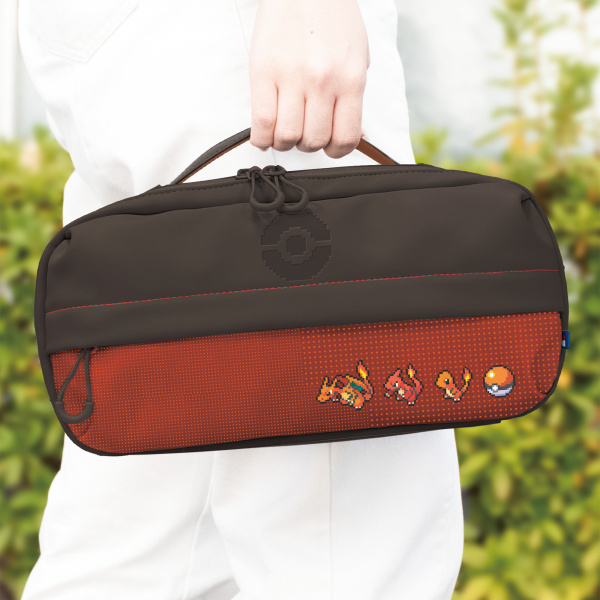 Torba za konzolu HORI Adventure Pack Pixel Red, za Nintendo Switch 2, crvena boja-2