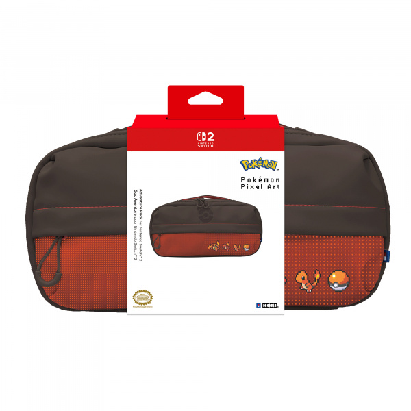 Torba za konzolu HORI Adventure Pack Pixel Red, za Nintendo Switch 2, crvena boja-0