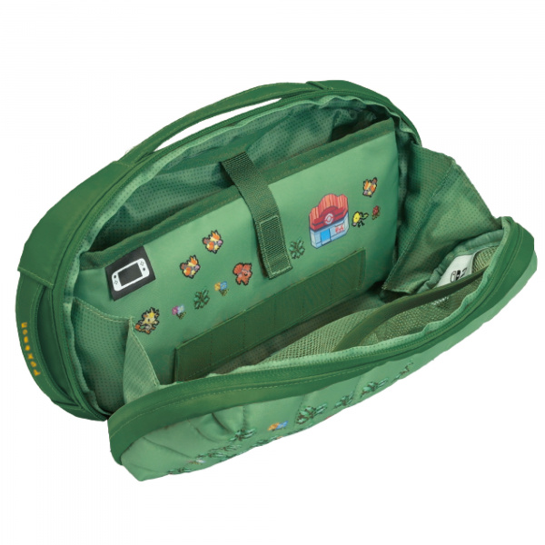 Torba za konzolu HORI Puff Pouch Pixel Green, za Nintendo Switch 2, zelena boja-2