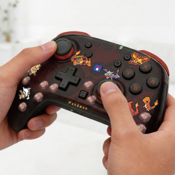 Gamepad HORI Wireless HORIPAD Turbo Pixel Red, za Nintendo Switch 2, bežični, crvena boja-1