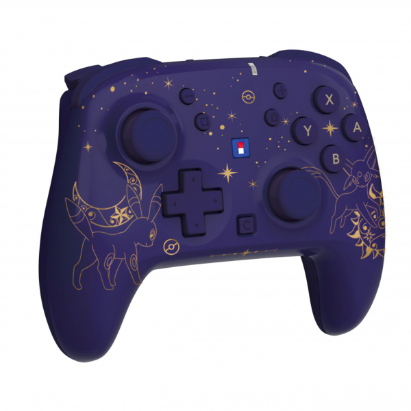 Gamepad HORI Wireless HORIPAD Turbo Umbreon & Espeon, za Nintendo Switch 2, bežični, ljubičasto-crni-3