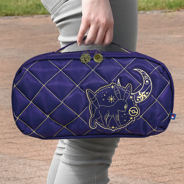 Torba za konzolu HORI Puff Pouch Umbreon & Espeon, za Nintendo Switch 2, ljubičasta boja-3
