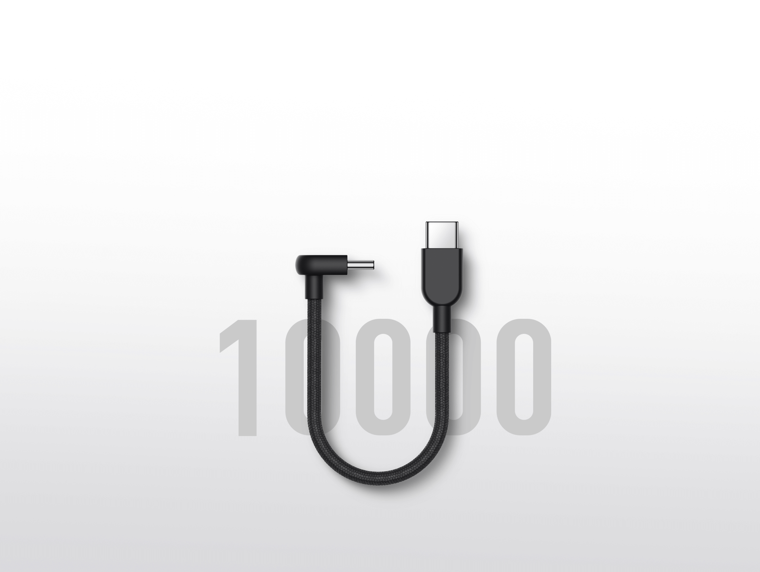 XIAOMI 3A BRAIDED USB-C TO USB-C CABLE (10CM)- KABEL-4