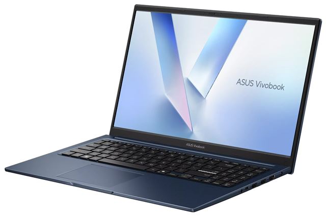 Laptop ASUS Vivobook 15 X1504MA-BQ204 (15.6", FHD, Intel Core 7 350, 16GB, 512GB SSD, Intel Graphics, DOS, Non-HR tipkovnica, Quiet Blue)