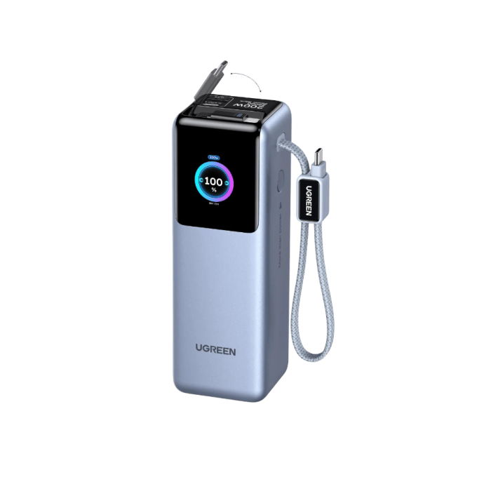 Ugreen Portable Power Bank, 25,000 mAh, 200 W, with Smart Digital Display-0
