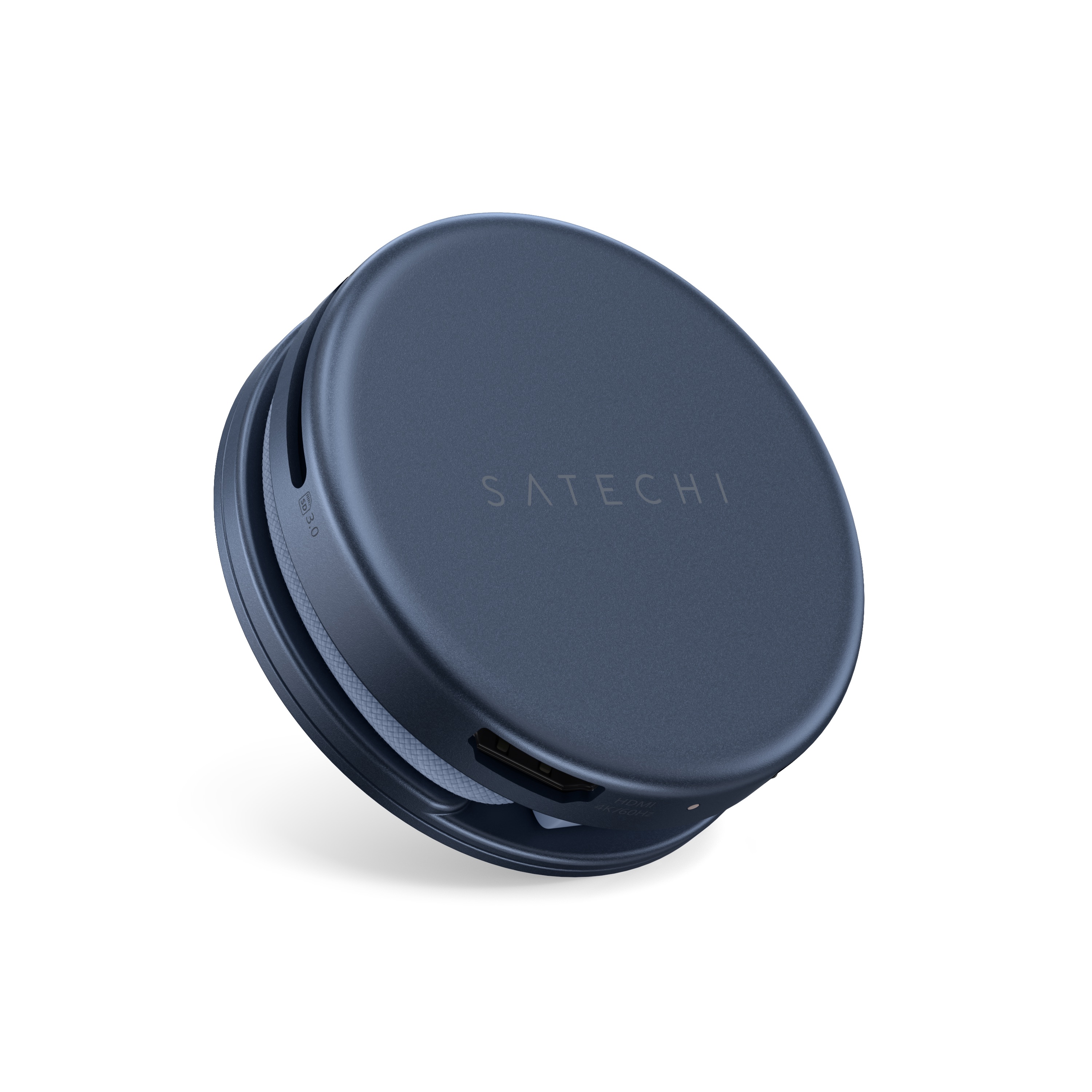 USB-C multiport adapter SATECHI On-the-Go 5-u-1 (HDMI 4K 60Hz, USB-C PD), Indigo boja-7