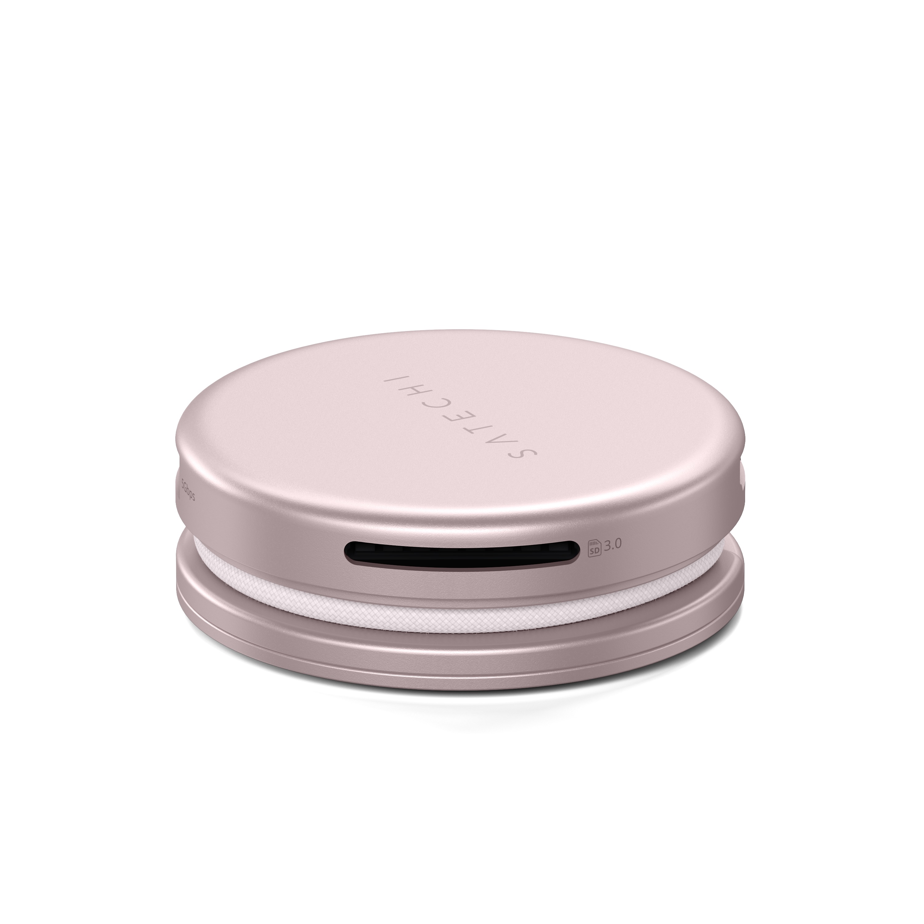 USB-C multiport adapter SATECHI On-the-Go 5-in-1, Blush boja-12