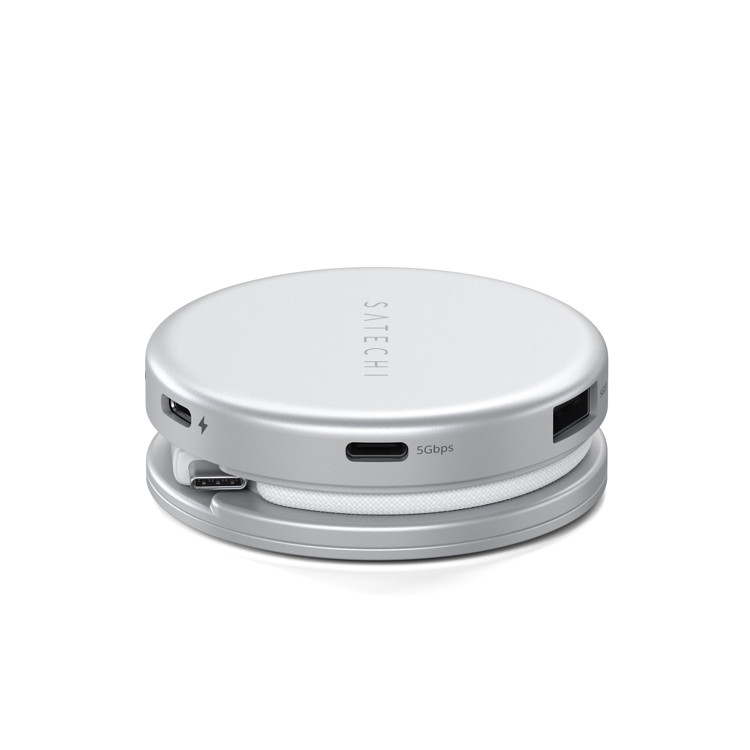 USB-C multiport adapter SATECHI On-the-Go 5-u-1 (HDMI 4K 60Hz, USB-C PD 60W), srebrna boja-7