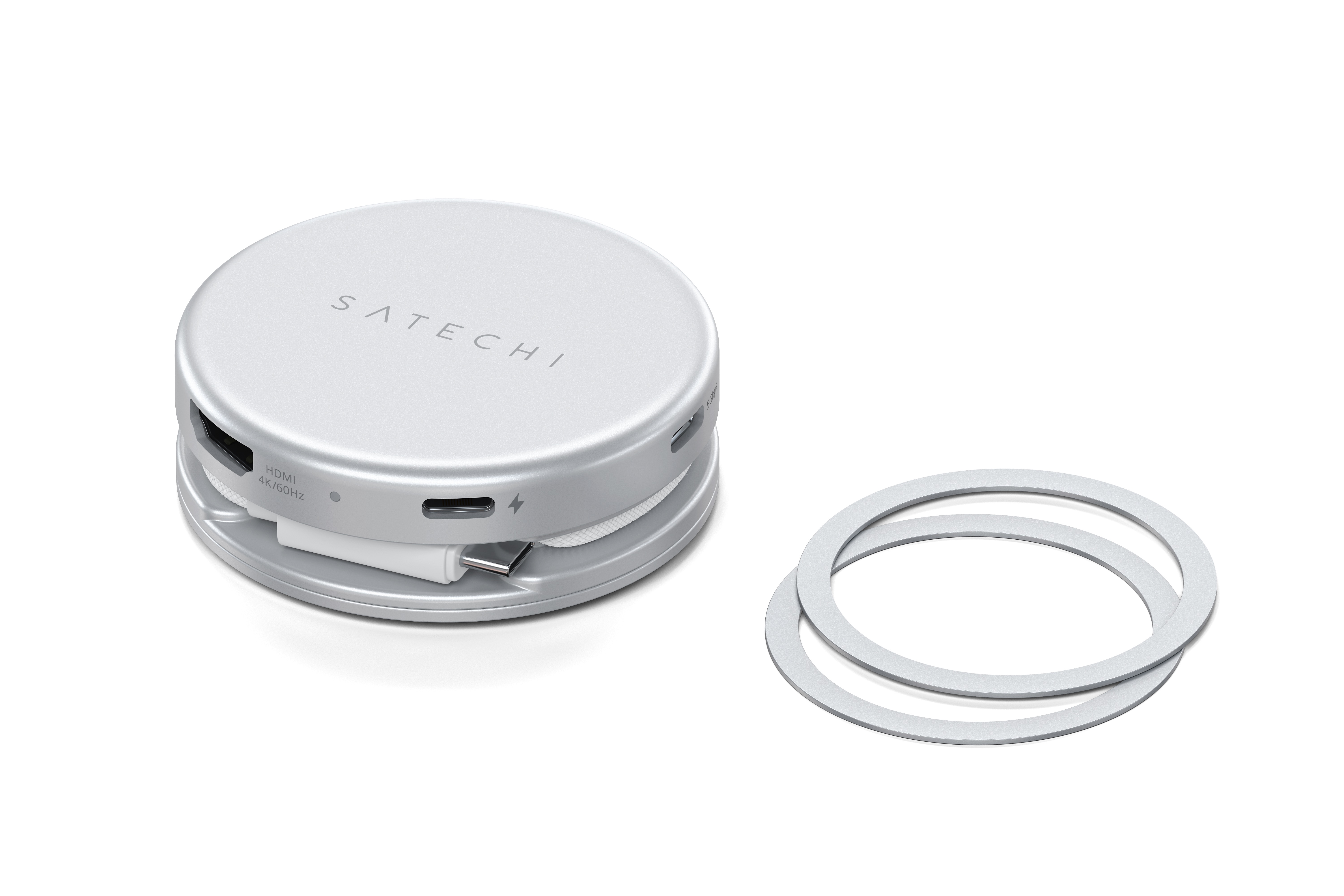 USB-C multiport adapter SATECHI On-the-Go 5-u-1 (HDMI 4K 60Hz, USB-C PD 60W), srebrna boja-10