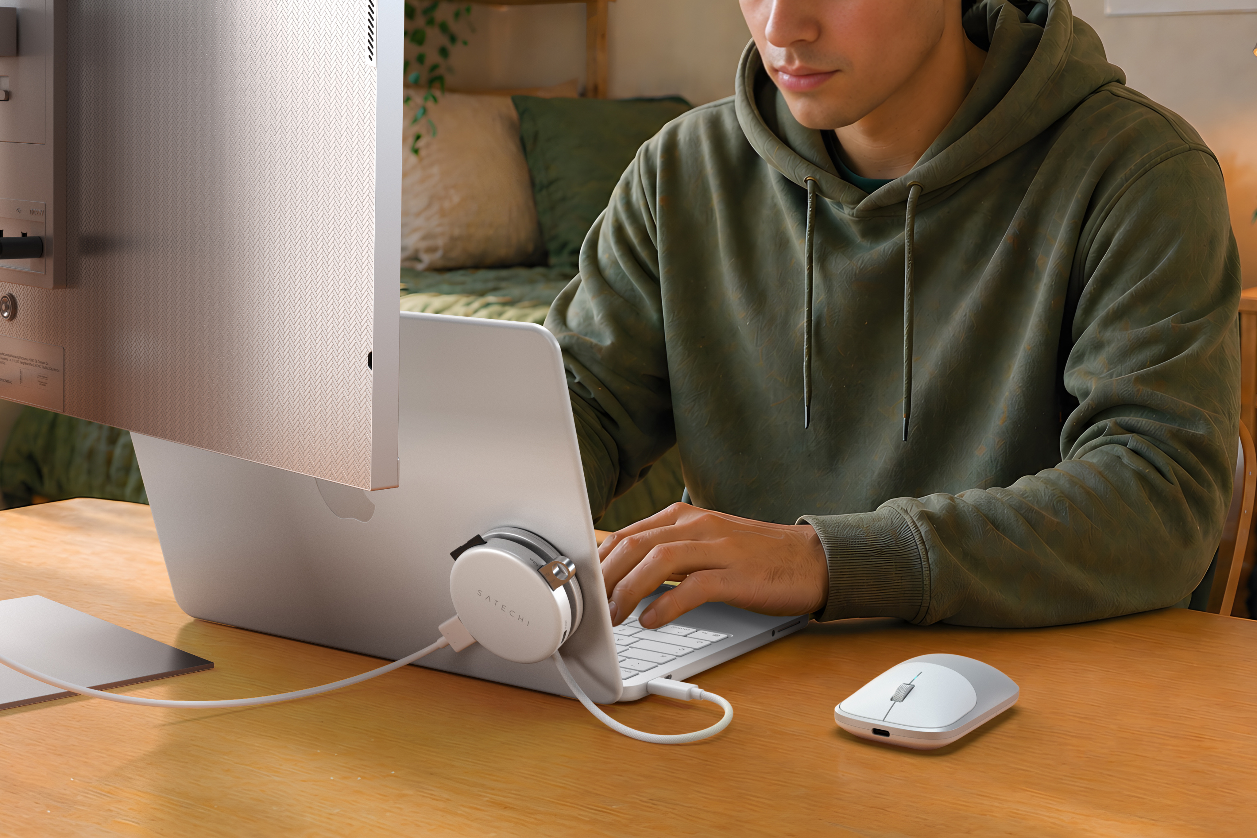USB-C multiport adapter SATECHI On-the-Go 5-u-1 (HDMI 4K 60Hz, USB-C PD 60W), srebrna boja-3