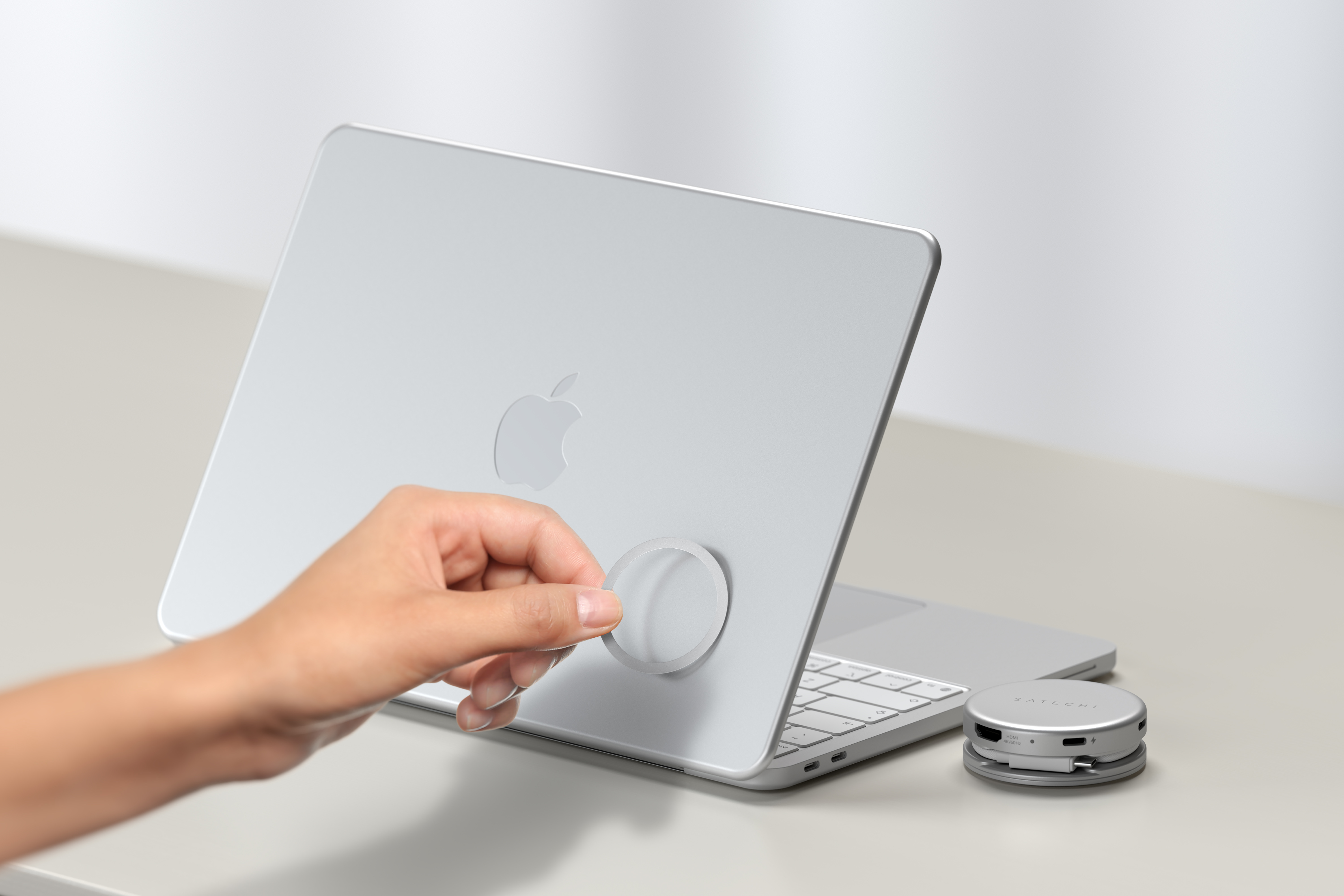USB-C multiport adapter SATECHI On-the-Go 5-u-1 (HDMI 4K 60Hz, USB-C PD 60W), srebrna boja-4