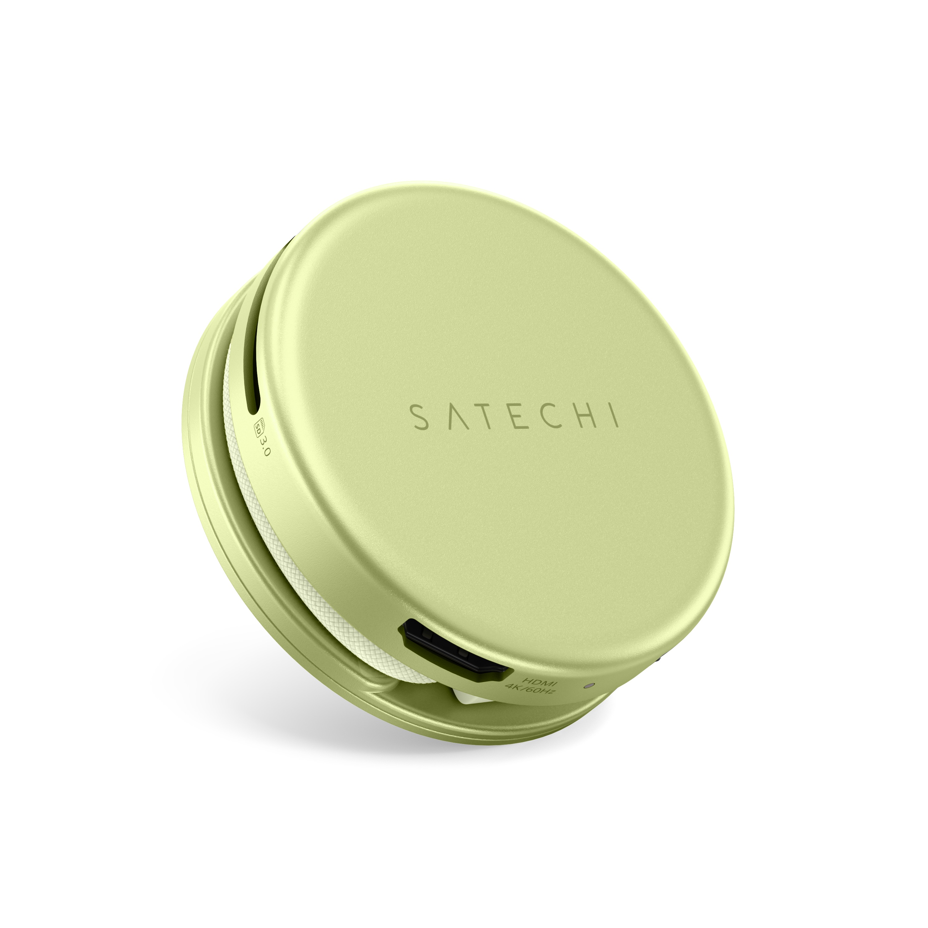 USB-C Multiport Adapter SATECHI On-the-Go 5-in-1 (HDMI 4K 60Hz, PD 60W), Citrus boja-9