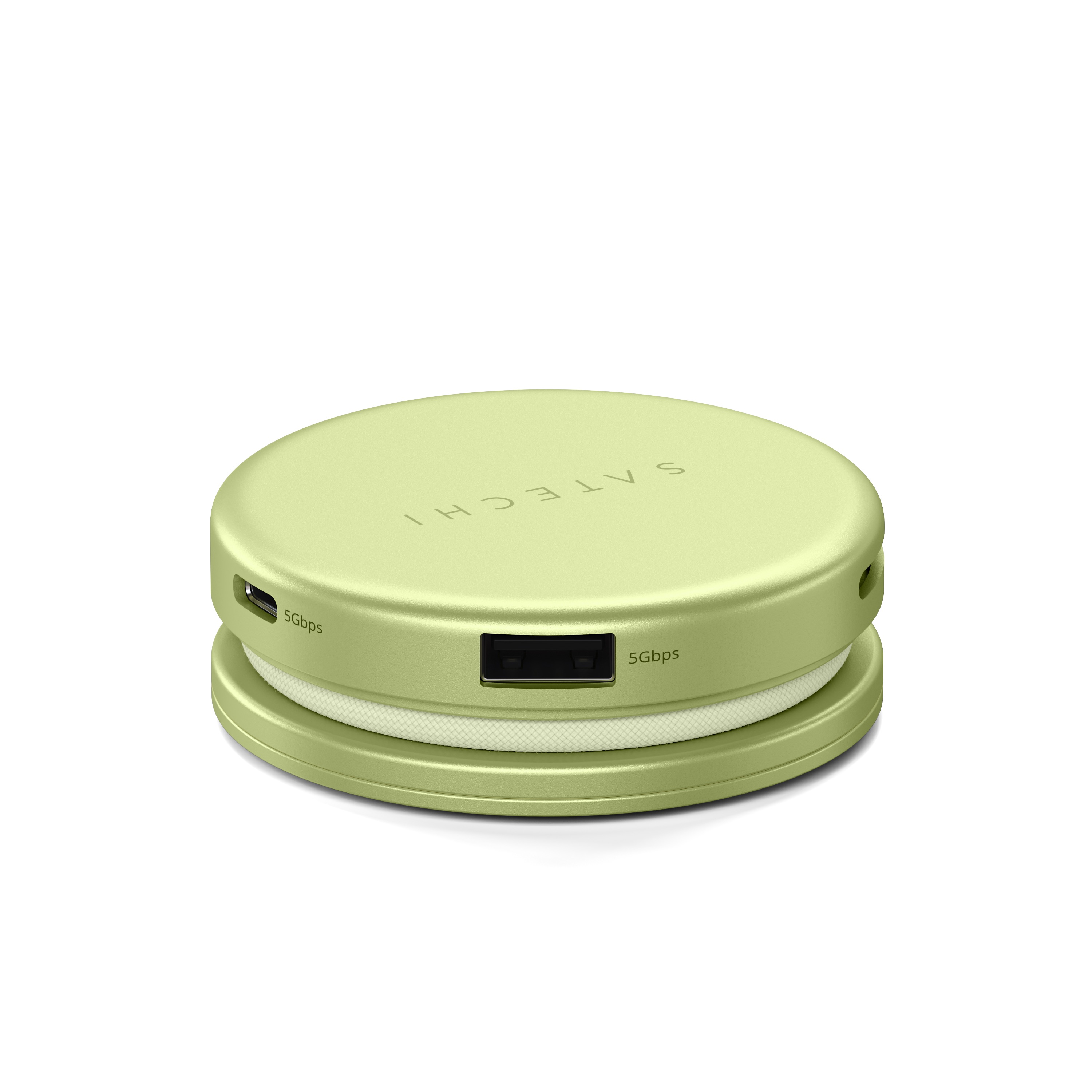 USB-C Multiport Adapter SATECHI On-the-Go 5-in-1 (HDMI 4K 60Hz, PD 60W), Citrus boja-12