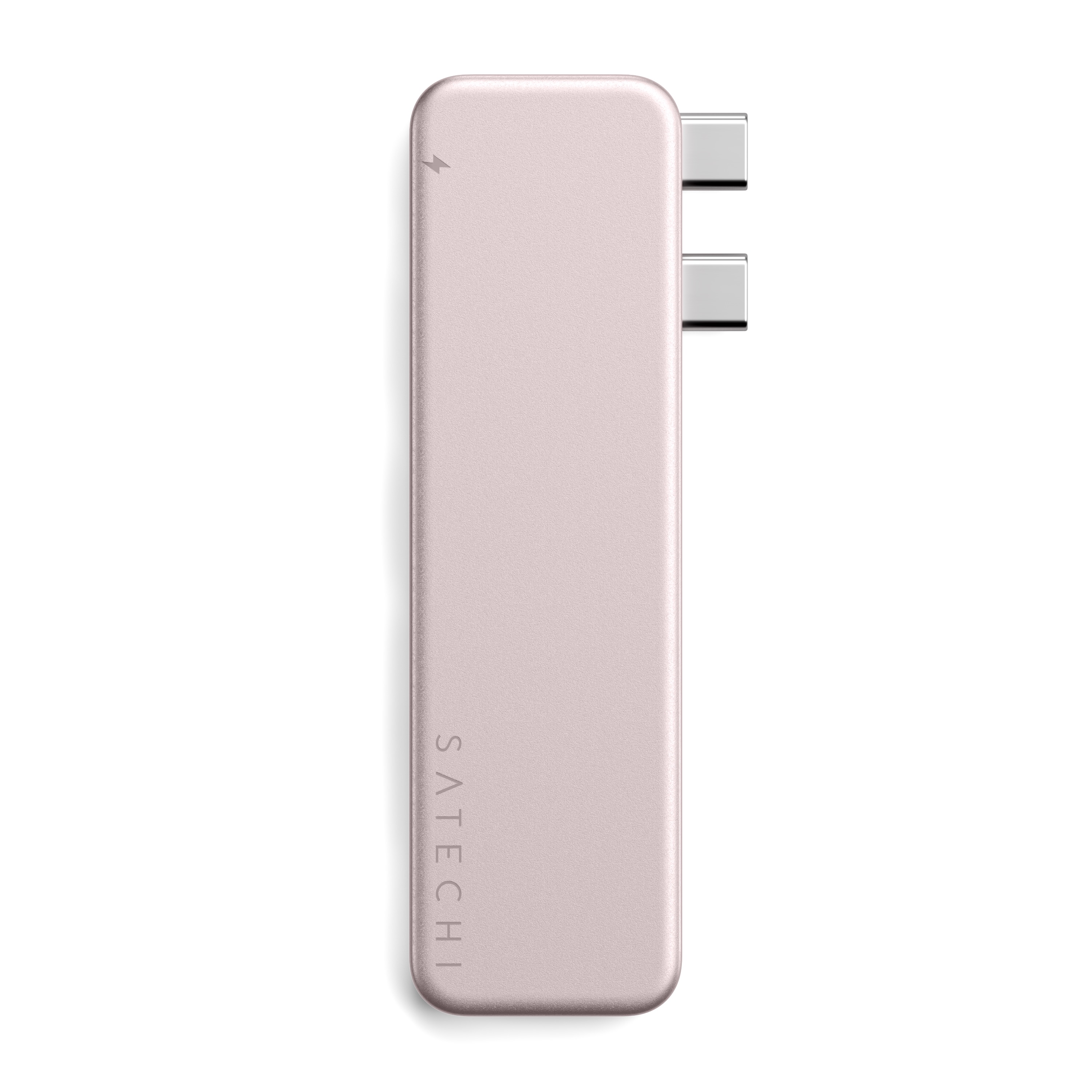Satechi USB-C Snap Hub (1x HDMI 4K 60Hz, 1x USB-C up to 5 Gbps, 1x USB-A 3.0 up to 5 Gbps, 1xUSB-C PD, 1x microSD/ 1x SD card reader) - Blush-5