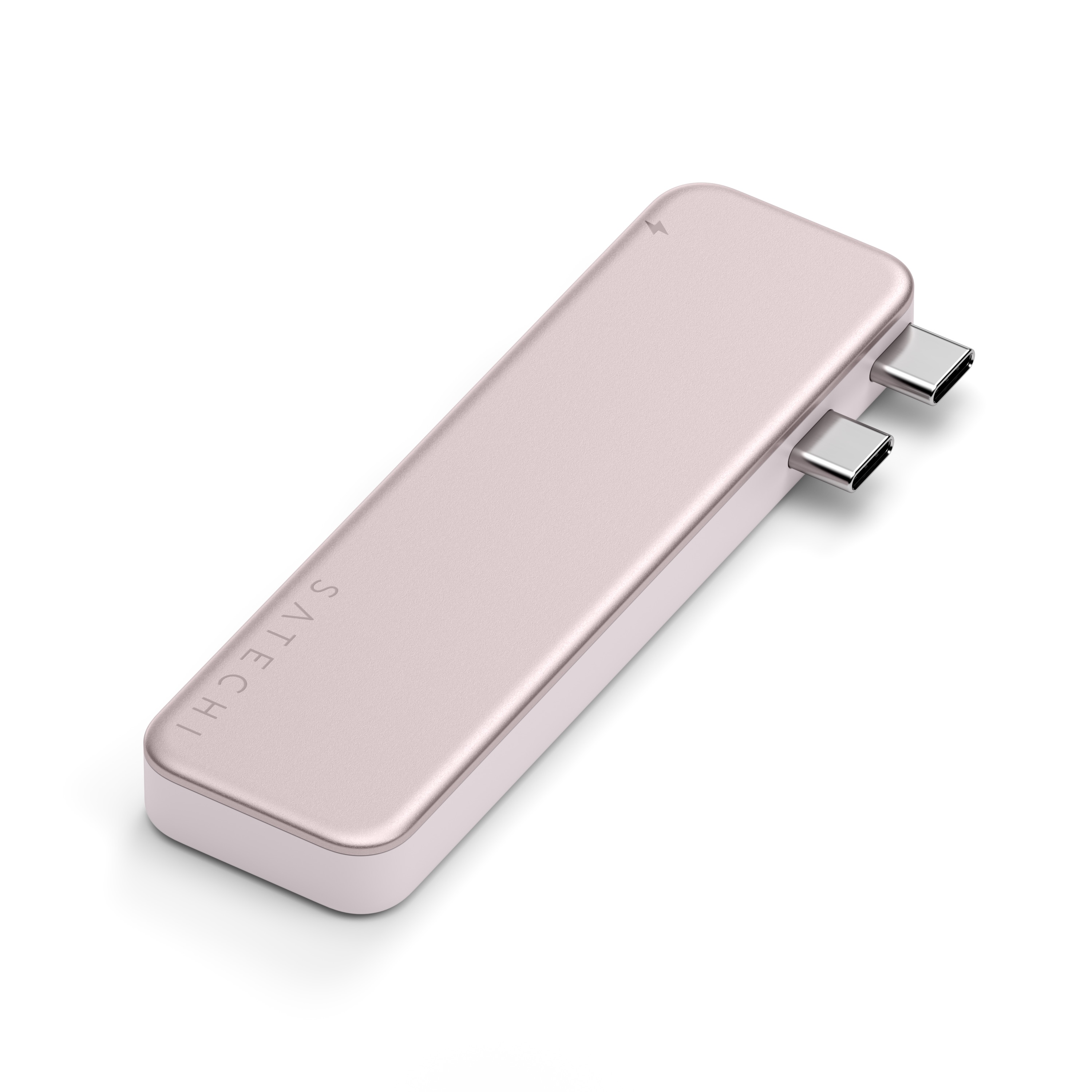 Satechi USB-C Snap Hub (1x HDMI 4K 60Hz, 1x USB-C up to 5 Gbps, 1x USB-A 3.0 up to 5 Gbps, 1xUSB-C PD, 1x microSD/ 1x SD card reader) - Blush-7