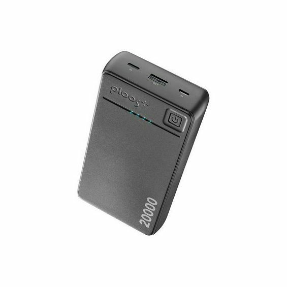 Prijenosna Baterija PLOOS, 20000 mAh, Black