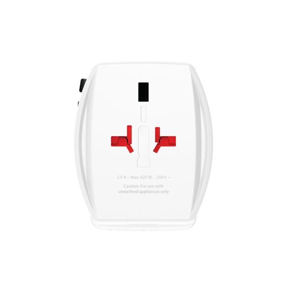 Adapter Putni SKROSS, Muv USB (AC), Euro, Aus/Kina, UK, SAD/Japan, USB-A/USB-C, 1.302974-3