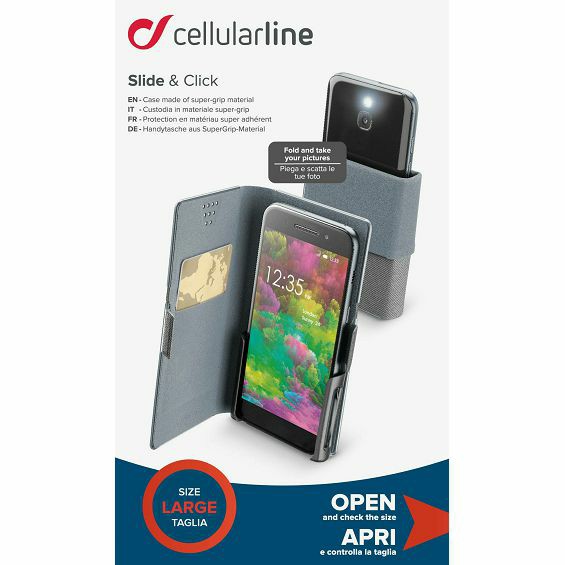 Zaštita Preklopna CELLULARLINE, Slide&Click, 4XL, Crna-3