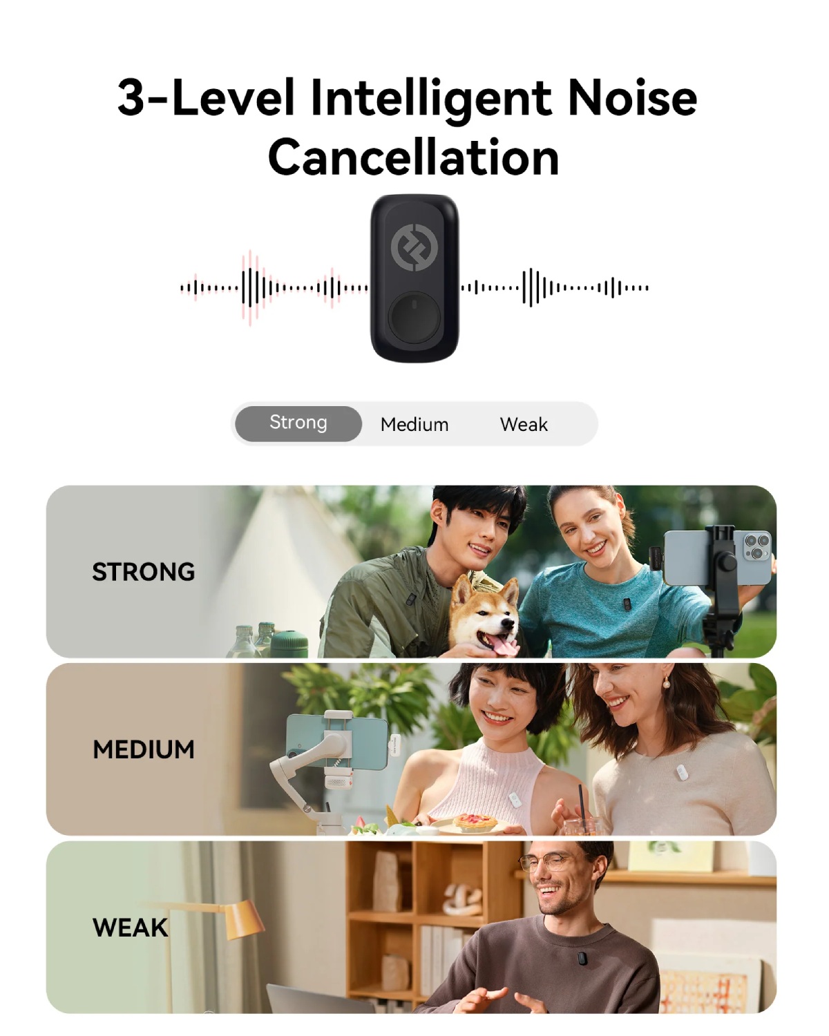 Bežični mikrofon HOLLYLAND Lark A1 Duo (USB-C)-4