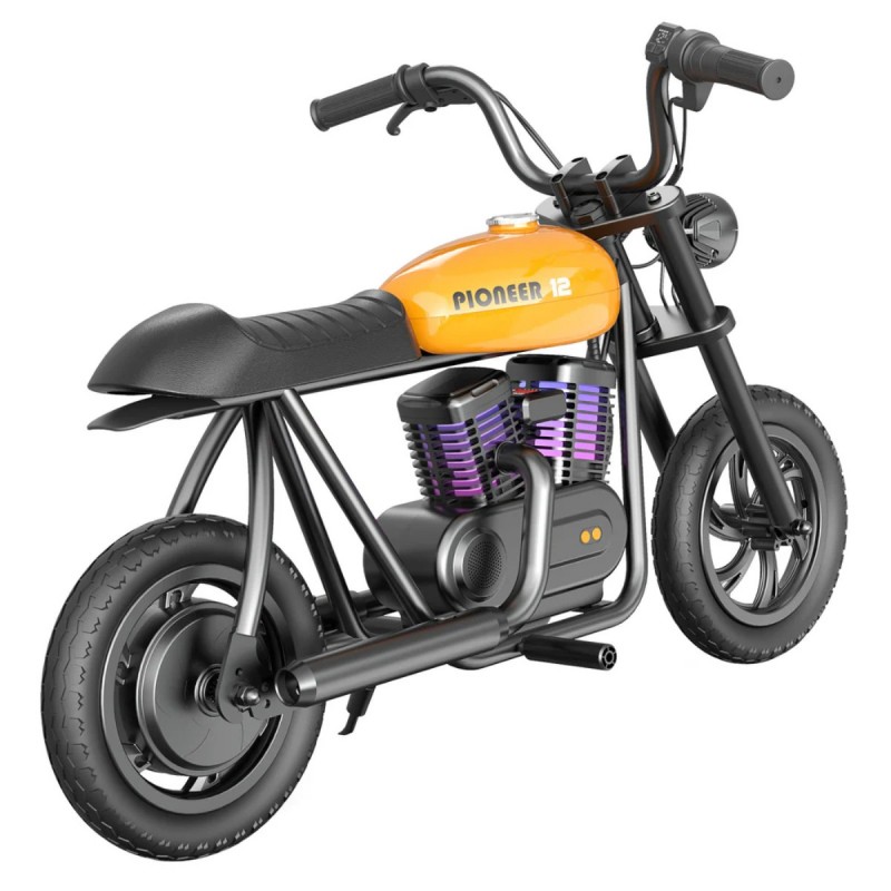 Dječji električni motocikl HYPER GOGO Pioneer 12 Plus, narančasta boja-3