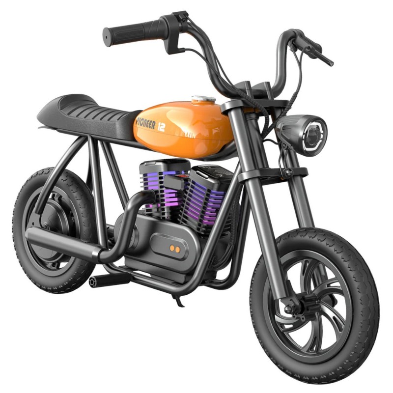 Dječji električni motocikl HYPER GOGO Pioneer 12 Plus, narančasta boja-4