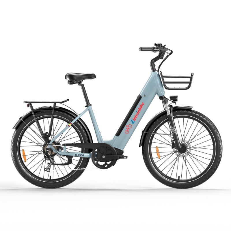 Električni bicikl ELETRONBIKE OC26 plava boja-0