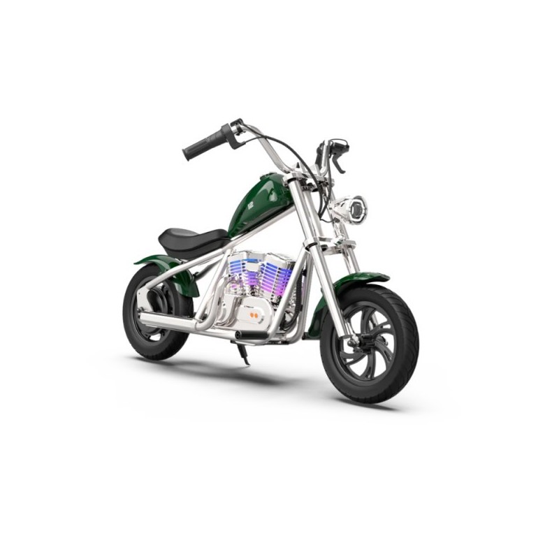 Električni motocikl za djecu HYPER GOGO Cruiser 12 Plus (APP) zelena boja-1