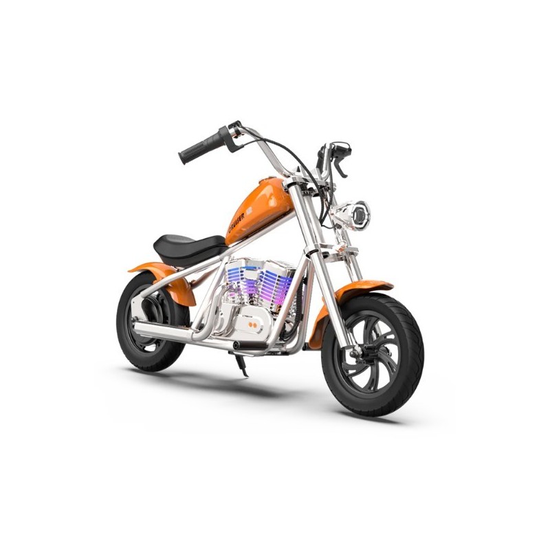 Električni motocikl za djecu HYPER GOGO Cruiser 12 Plus (APP), narančasta boja-1