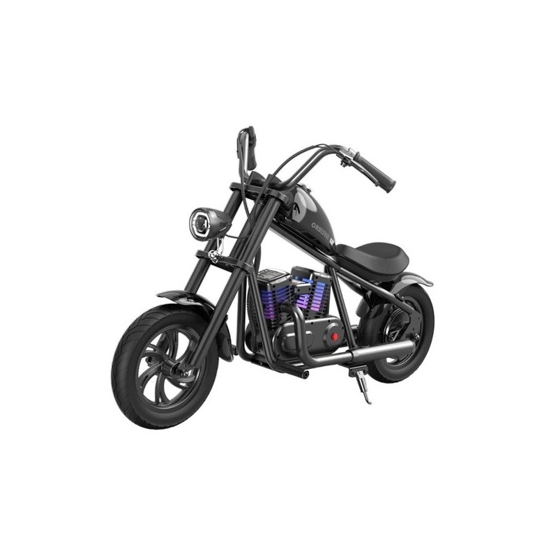 Električni motocikl za djecu HYPER GOGO Cruiser 12 Plus crna boja-1