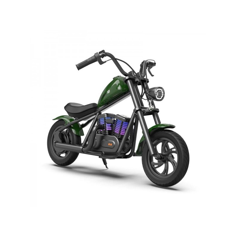 Električni motocikl za djecu HYPER GOGO Cruiser 12 Plus, zelena boja-1