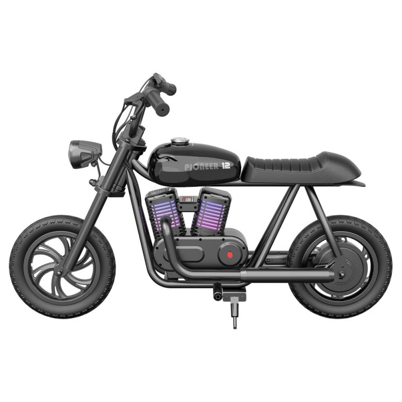 Električni motocikl za djecu HYPER GOGO Pioneer 12 Plus, crna boja-1