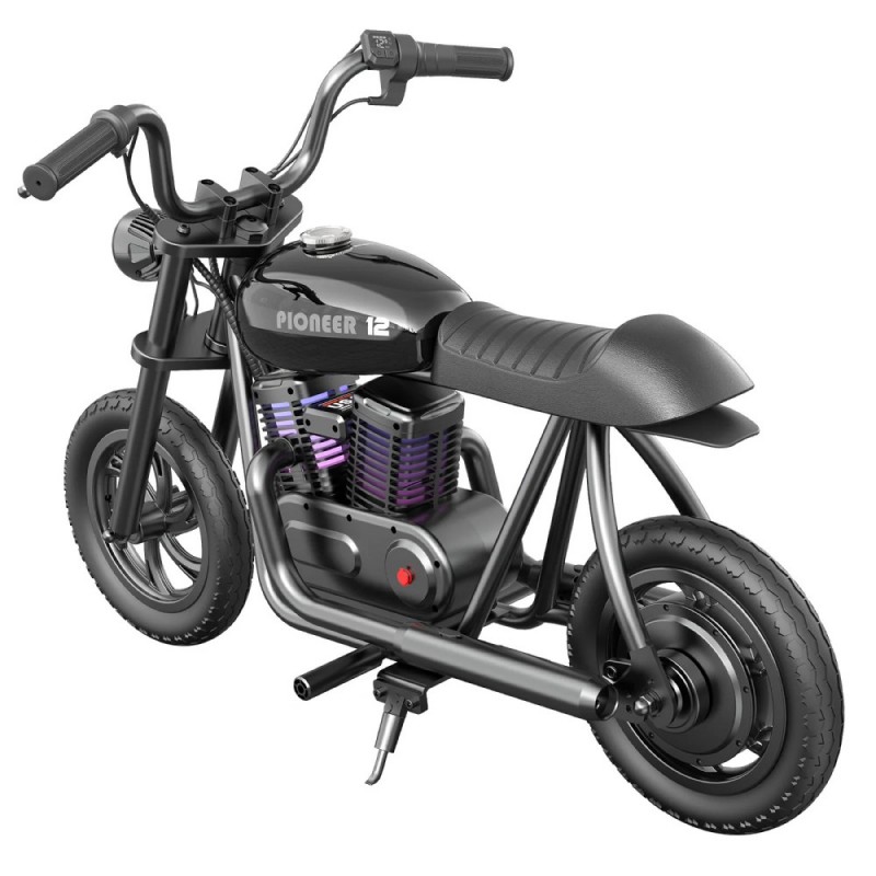 Električni motocikl za djecu HYPER GOGO Pioneer 12 Plus, crna boja-3