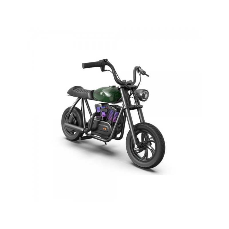 Električni motocikl za djecu HYPER GOGO Pioneer 12 Plus, zelena boja-1