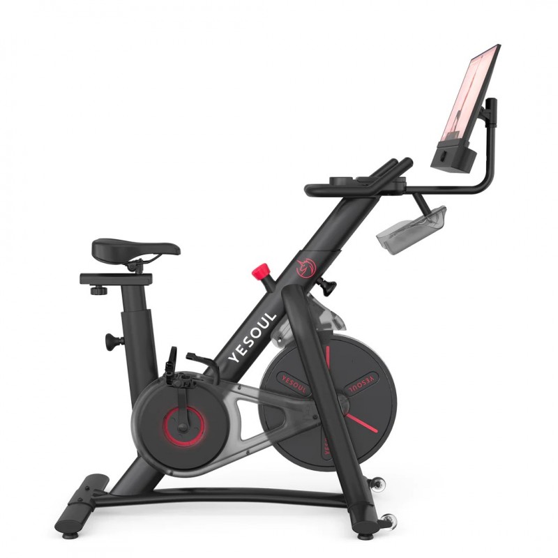 Pametni sobni bicikl YESOUL G1M Plus (21.5" ekran), crna boja-1