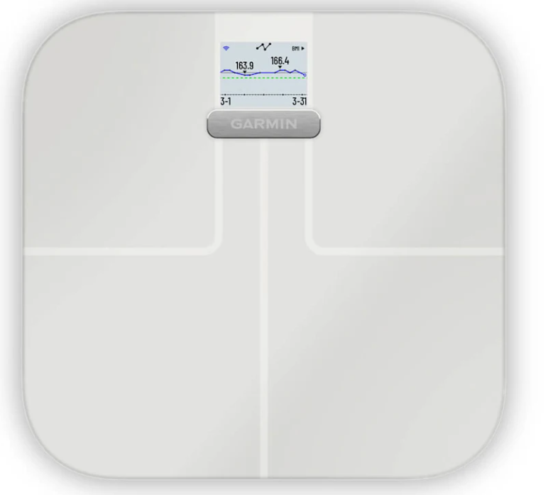 Pametna vaga GARMIN Index S2 (bijela boja), 010-02294-71-2