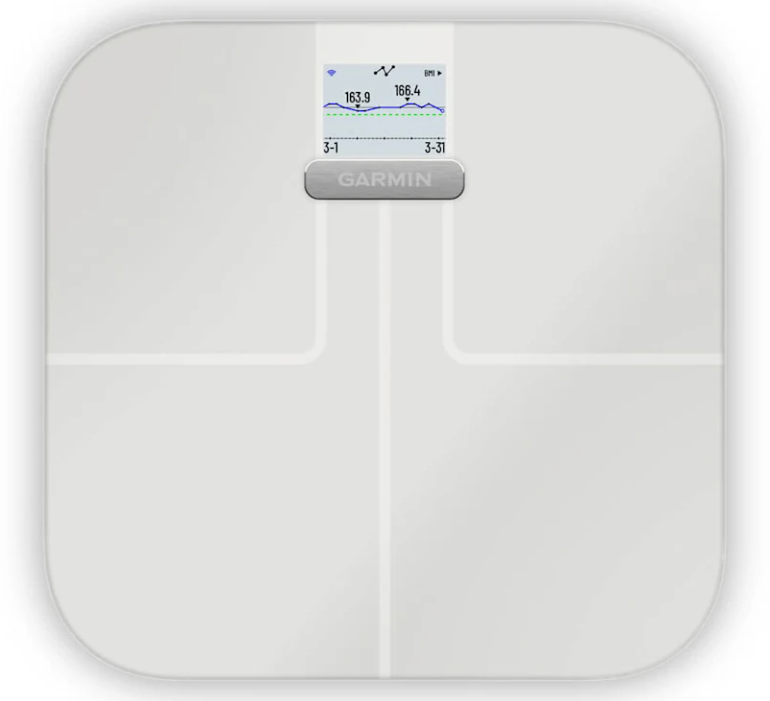 Pametna vaga GARMIN Index S2 (crna boja), 010-02294-70-1