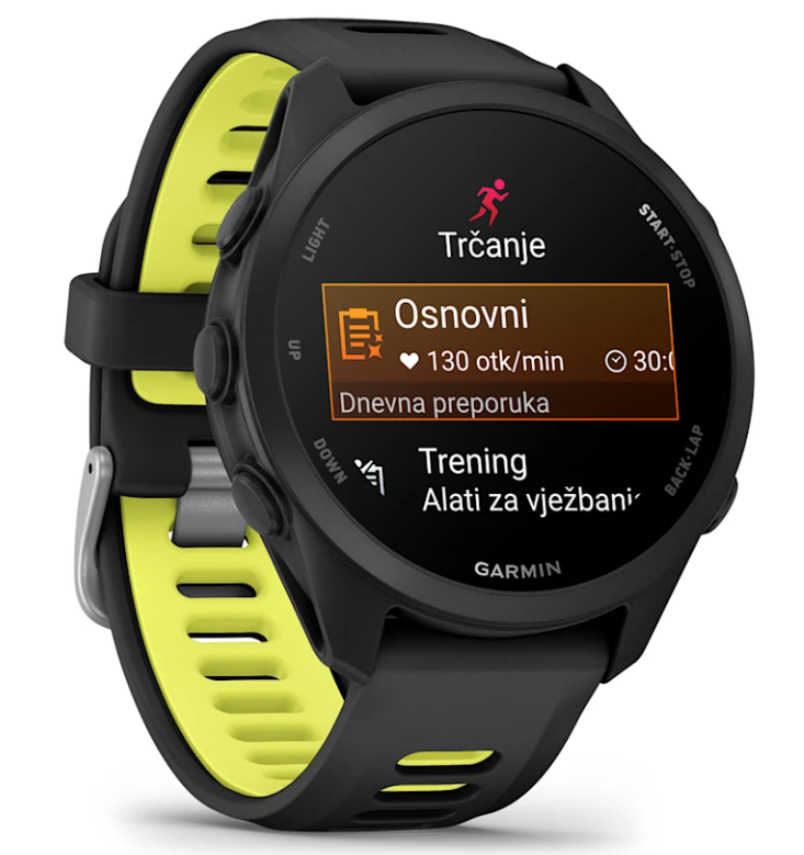 Pametni sat GARMIN Forerunner 170 Music (crna boja), 010-03920-10-2