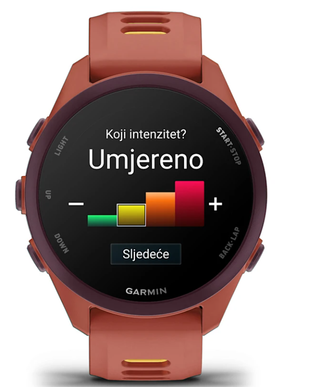 Pametni sat GARMIN Forerunner 170 Music (crveno-ružičasta boja), 010-03920-13-2